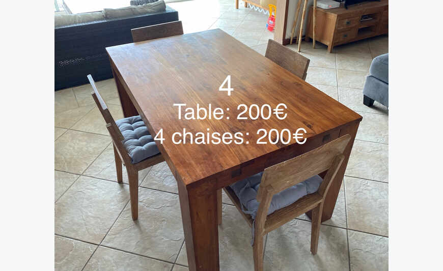 Ameublement, outils, électroménager et décorations