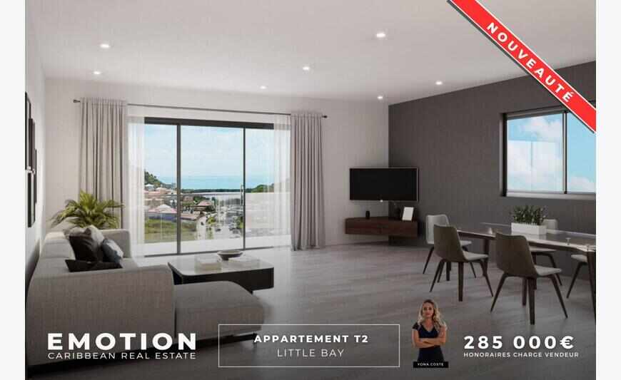 Appartement 2 pièces de 124 m2 - Little Bay