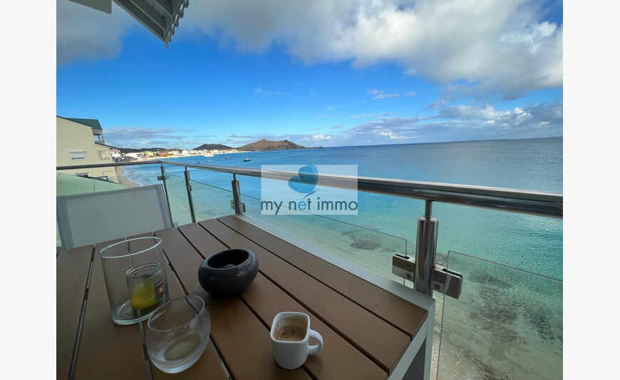 Full Sea View Apartment With Direct Access To Grand Case