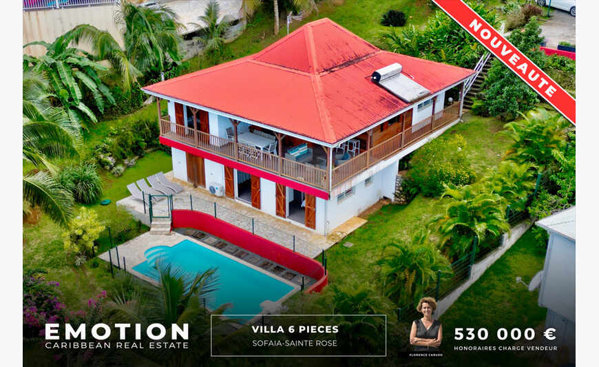 Villa 6 pièces - Meublée - Vue Mer...