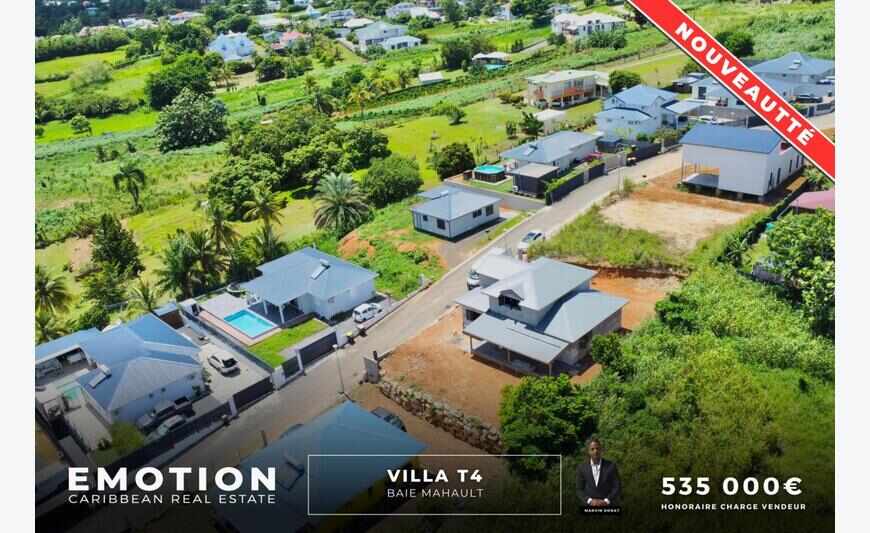 Villa T4 Neuve - 145 m2 - Baie Mahault...