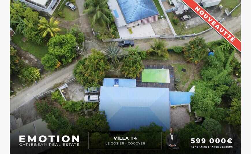 Villa T4 - 145 m2 - Le Gosier secteur...