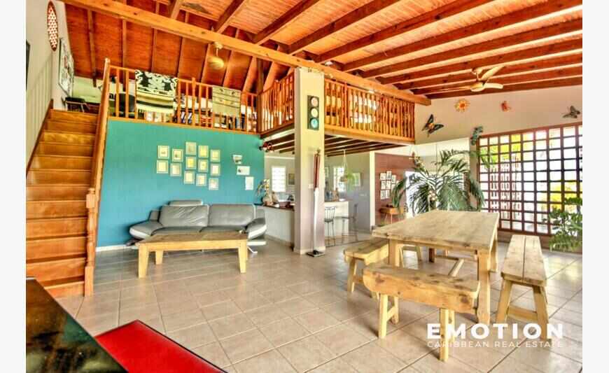 Villa T4 Vue Montagne - Baie Mahault -...