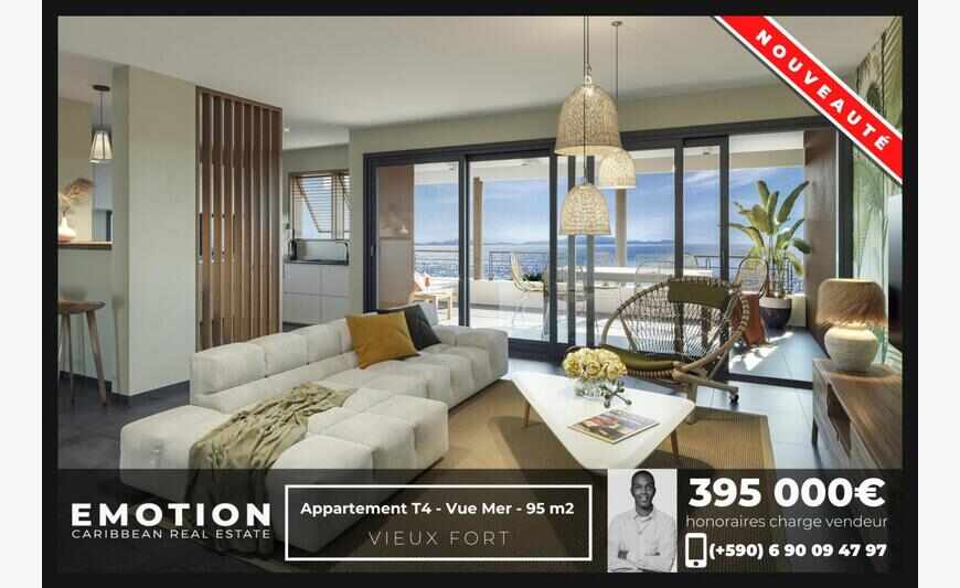 Appartement T4 Duplex - Vue Mer - 95 m2