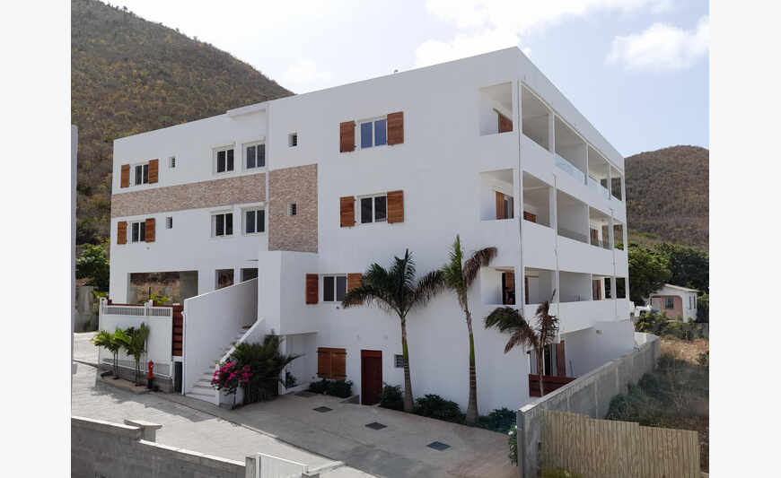 location 2 chambres à Cole bay non meublé