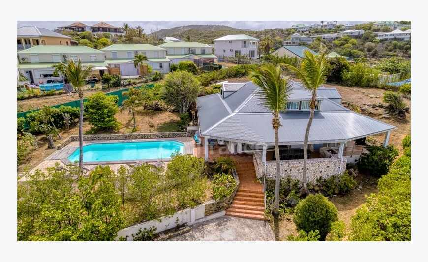 Dpt Saint-Martin (977), Saint Martin superb P7 villa of 200