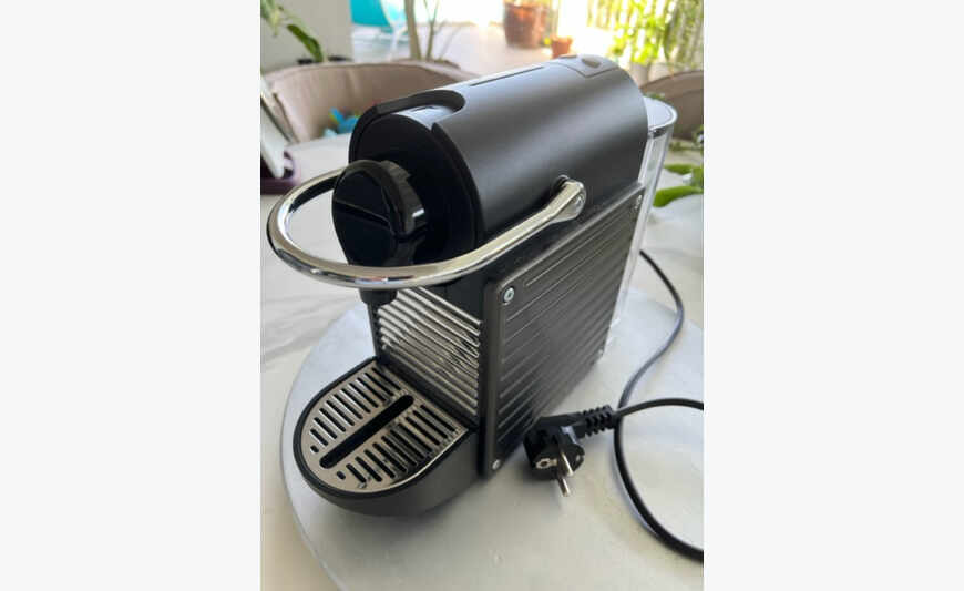 Nespresso Pixie Titanium Coffee Machine by Krups