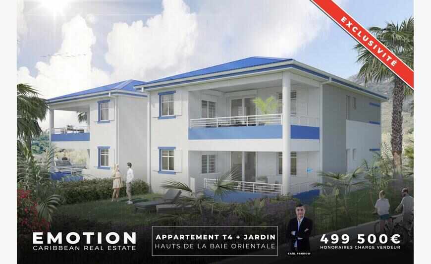 Appartement - T4 95M2 - Jardin - Baie...