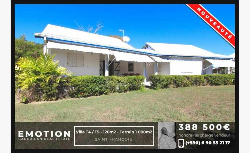 Villa T4 / T5 - 120m2 - Terrain de...