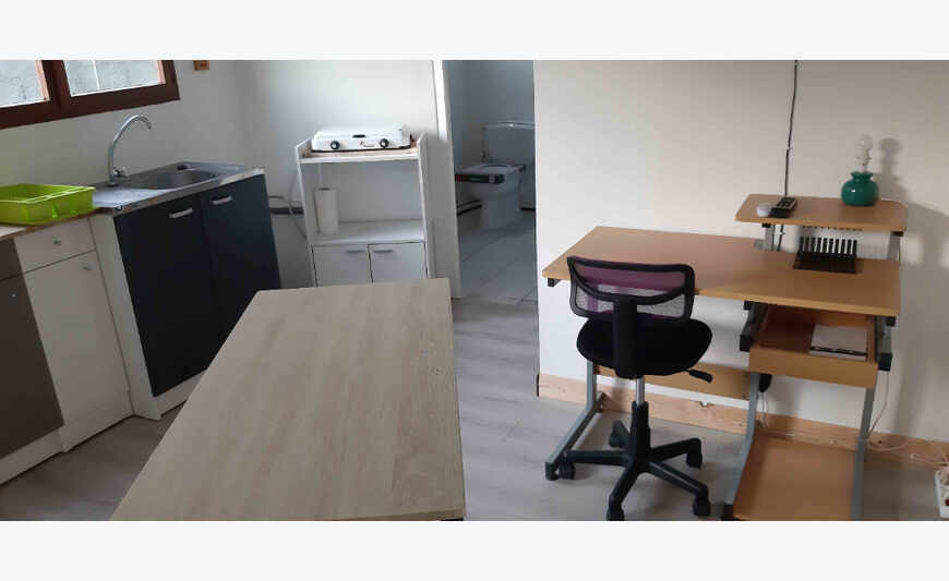 Loc STUDIO Meublé 25M² - charges incluses FdF