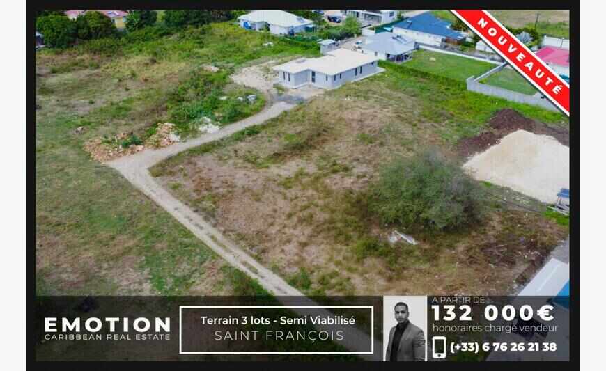 Terrain - 3 Lots - Saint FranÇois -...