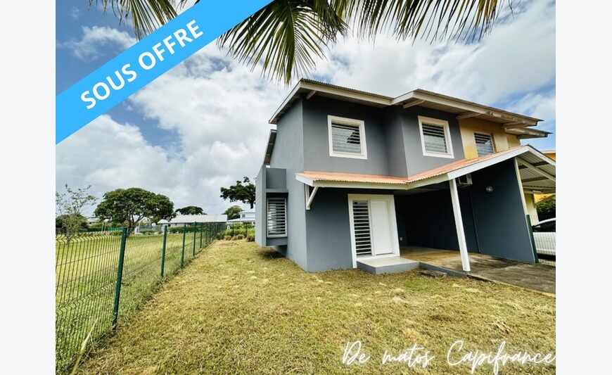 Kourou maison T4 de 83 m² sur un terrain de 249 m²