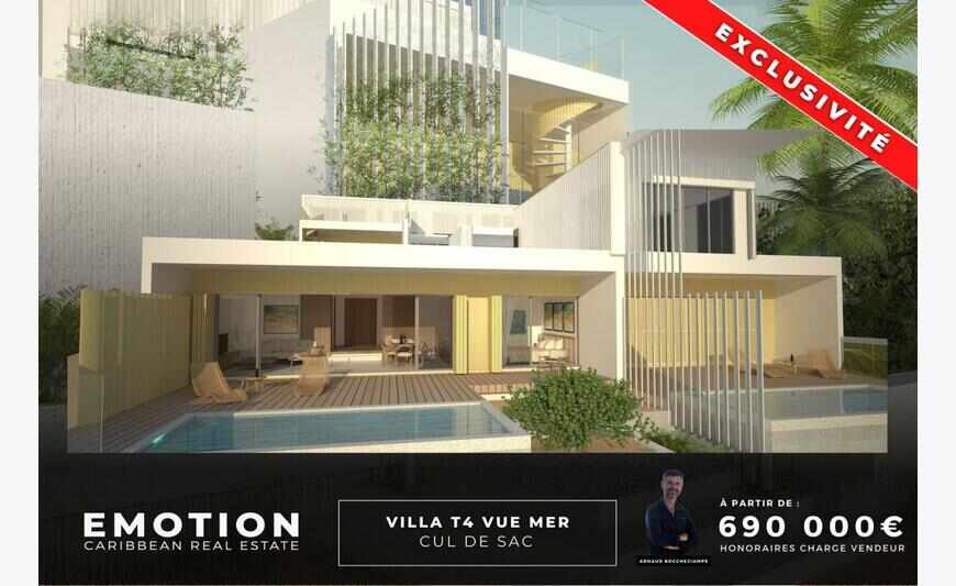 Villa T4 vue mer avec piscine - Our Days