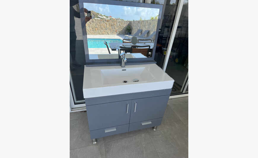 meuble salle de bain complet