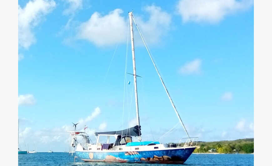 Voilier 12m50 rénové ++ pour vie à bord ou voyage