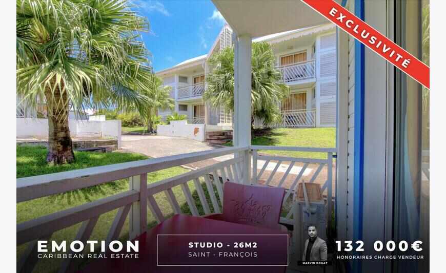 Studio - 26 M2 - Saint - François -...