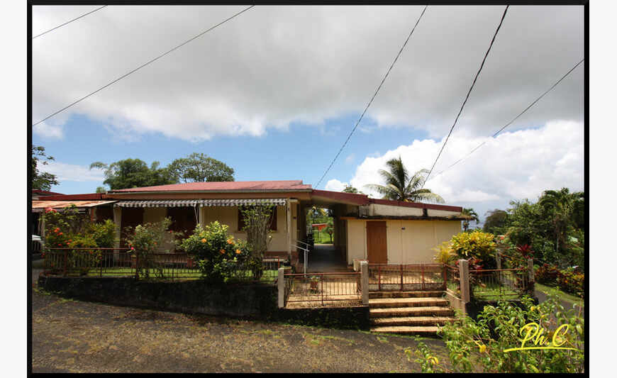Martinique, Basse-Pointe maison P10 de...