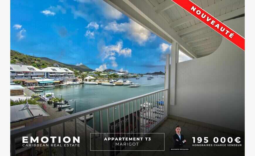 T3 duplex apartment on the marina - Marigot