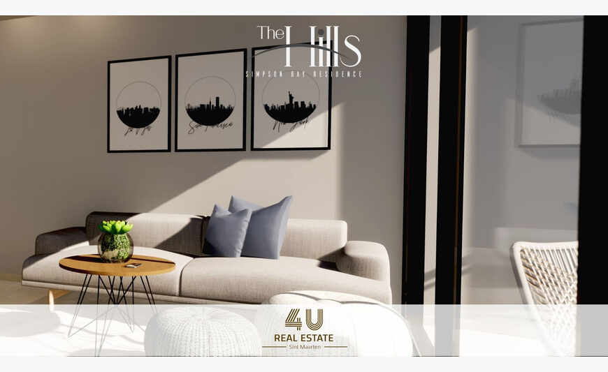 SIMPSON BAY – THE HILLS RESIDENCE – 1 SLAAPKAMERS MET BALKON V