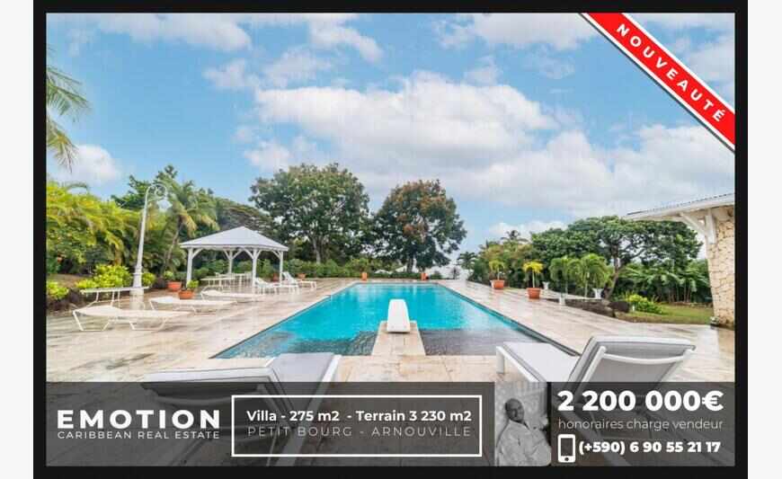 Villa T7 - 275m2 - Terrain 3 230m2 -...