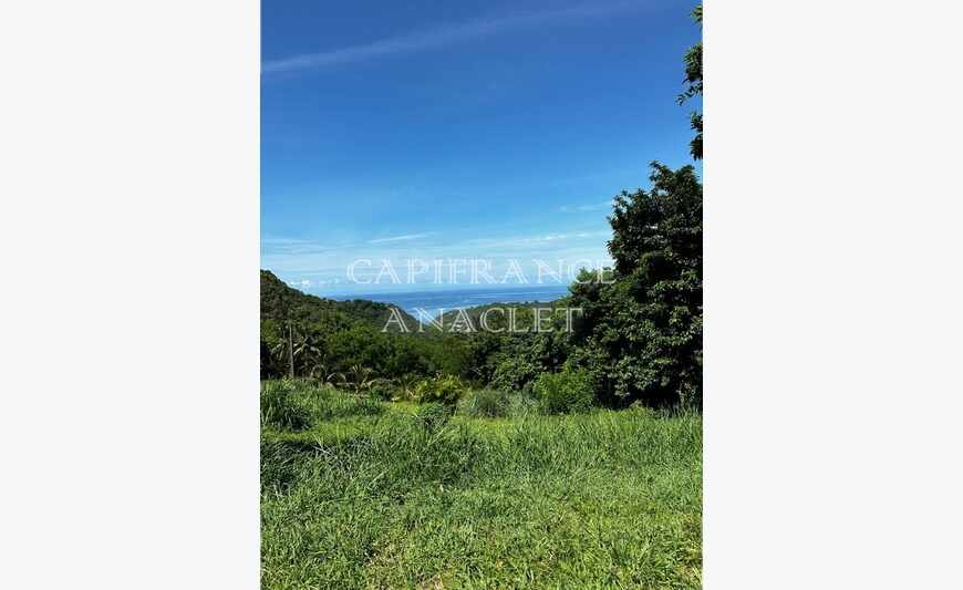 Case Pilote terrain de 1472 m² vue mer