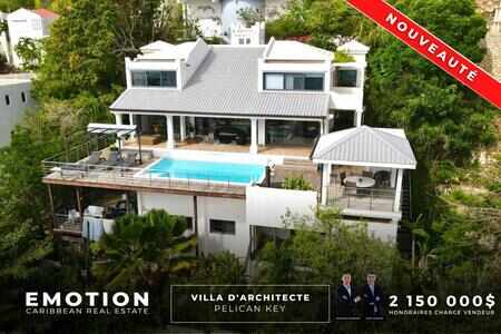 225m2 Villa + Apartment Pelican Key - Sint Maarten