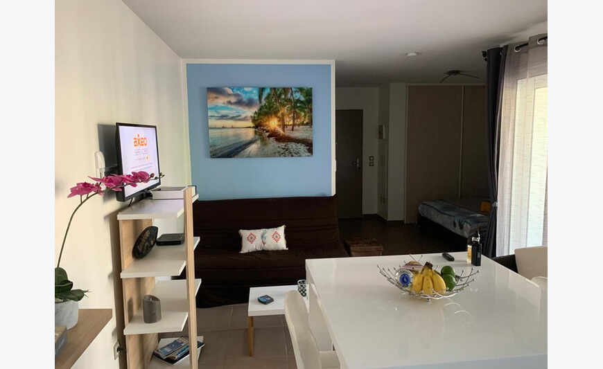 appartement mer T1 de 33 m² + 11m²...