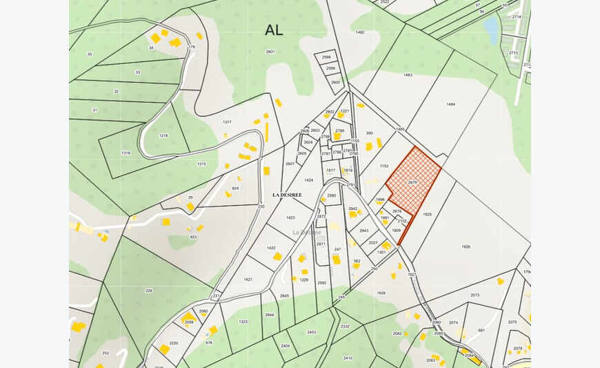 Matoury terrain de 12873m²