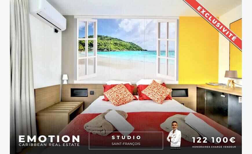 Studio 20m2 - Saint-françois - Exclusivité