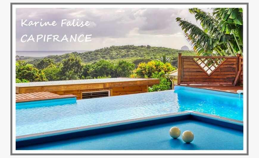 Riviere Salee - Villa T6, vue Mer et Piscine