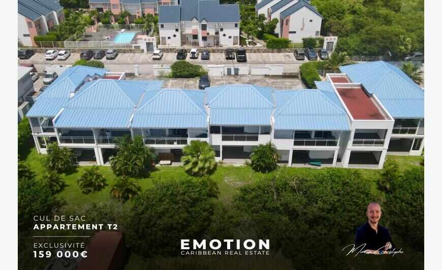 2-room apartment 40m2 Cul-de-Sac