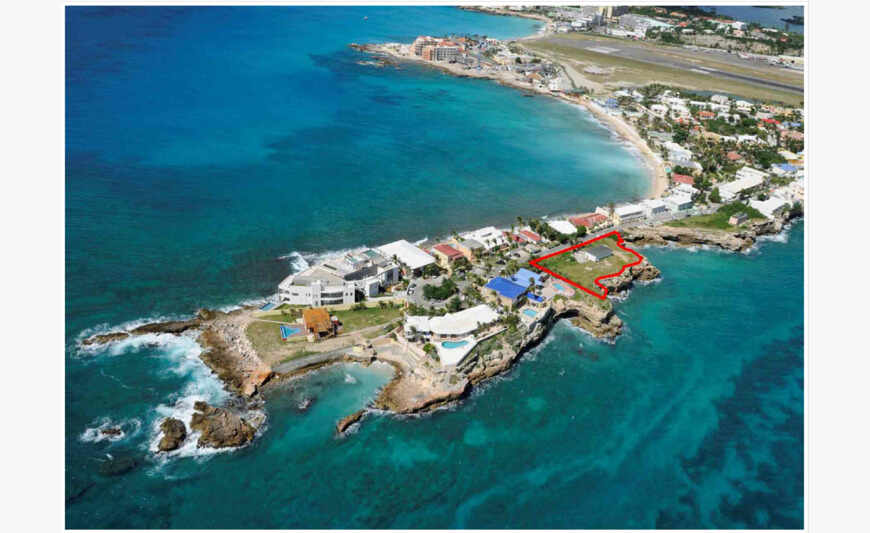 Oceanfront Lot in Beacon Hill, St. Maarten – A Rare Coastal