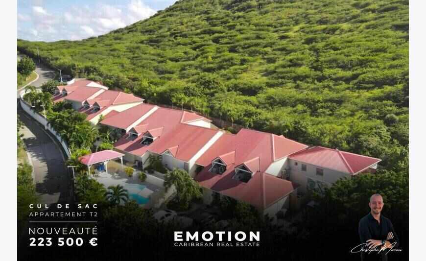 Apartment T2 54m2, Cul de Sac