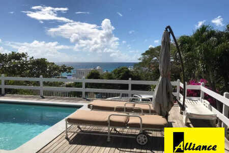 Individual house view Saba, located in Pelican Key Dutch