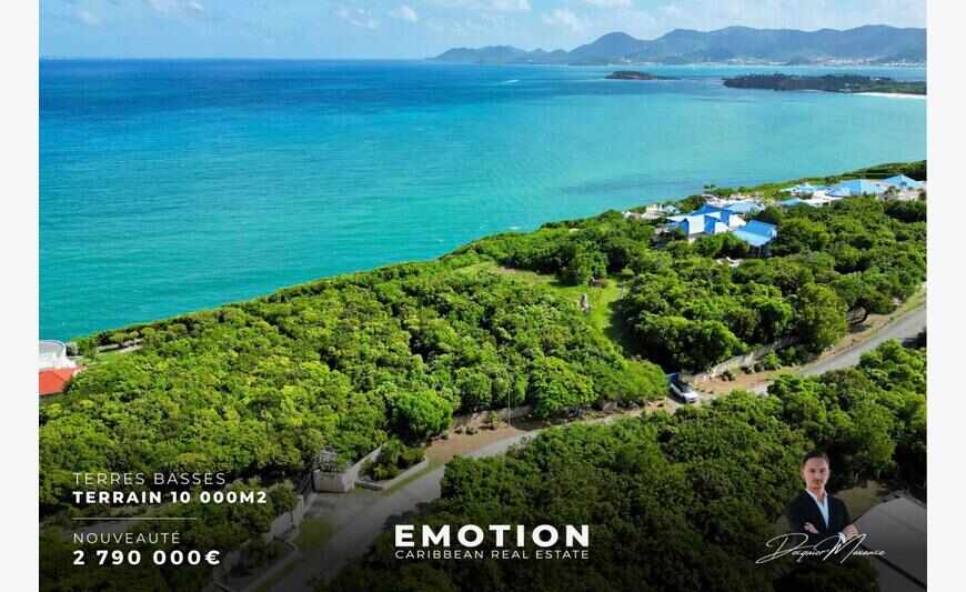 Terrain à construire 10 088m2 - Terres Basses à Saint-Martin