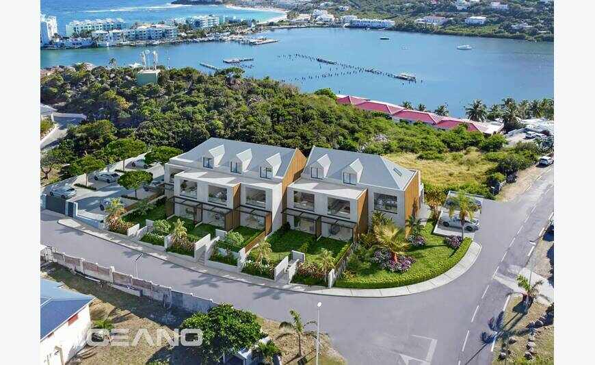 T2 Neuf Oyster Pond Vue Mer en R+1