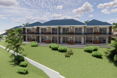 Duplex in new residence cul de sac