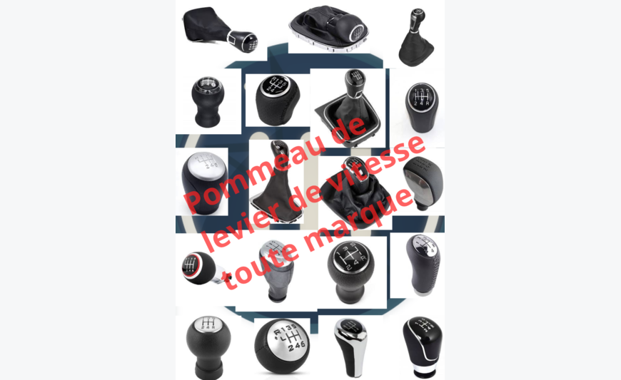 Pommeau de levier de vitesse Toute marque