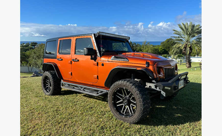 Jeep Wrangler entièrement personnalisé