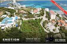 Terrain 1592m2 Oyster pond ( Partie hollandaise)