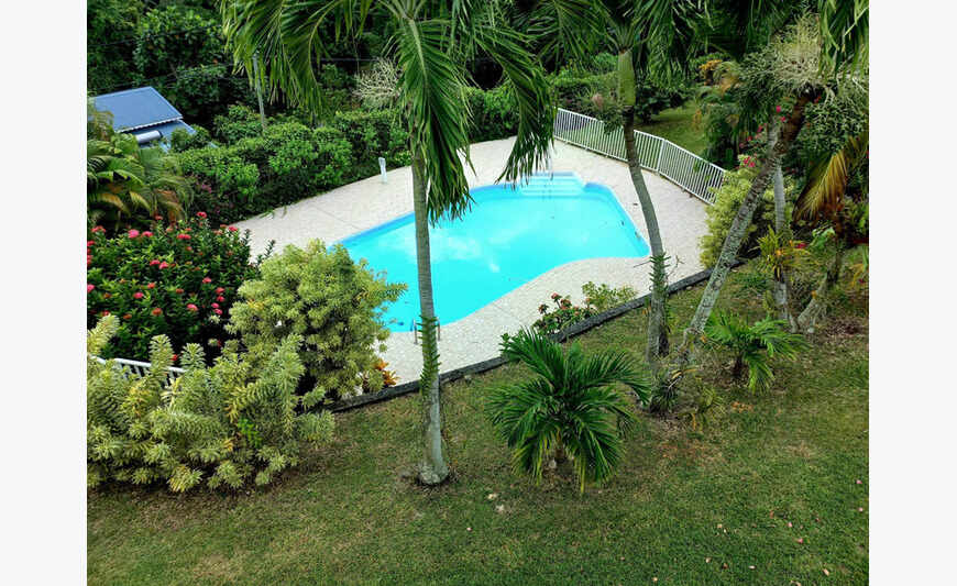 Abymes-Gosier (971), villa T5 piscine, terrain 1900M2