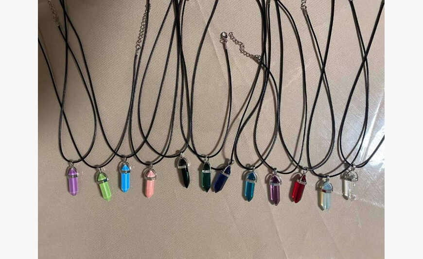 Pendulum necklaces