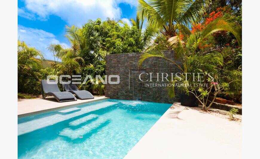 Villa 3 chambres + une maison de 2 chambres Dawn Beach