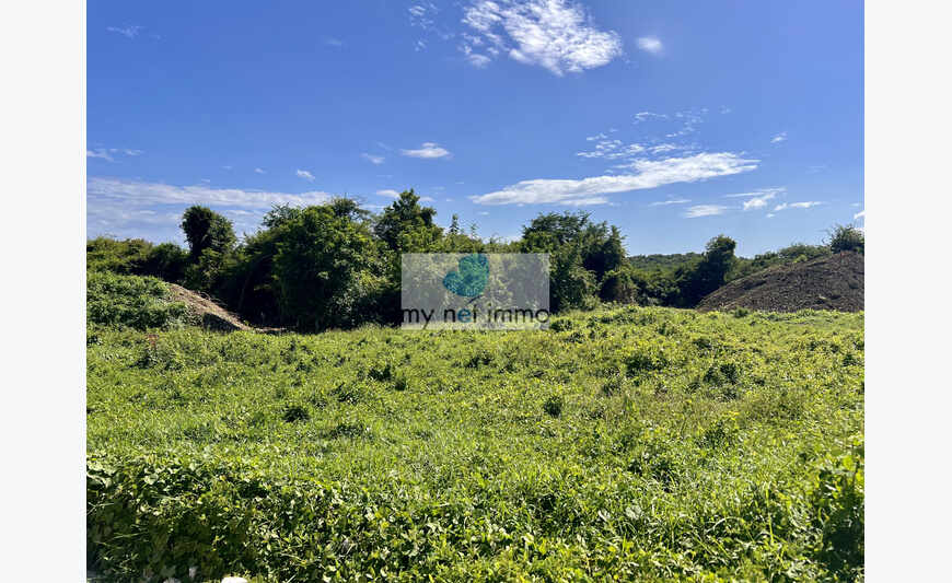 TERRAIN VUE FORET DANS LOTISSEMENT VIABILISE GOSIER