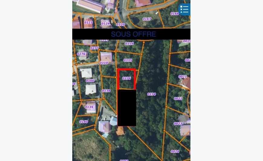 Dpt (), Rare Terrain Anse d'arlet ( Gallochat)