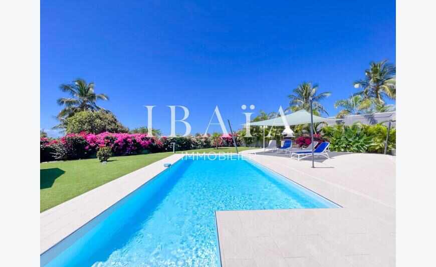 Plage À Pieds - Villa Avec Piscine Vue Mer