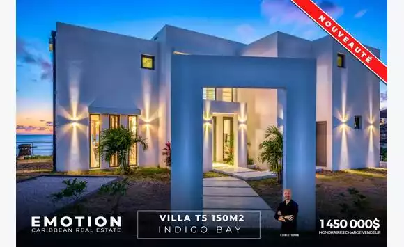 Villa T5 avec vue mer150 m2 +piscine