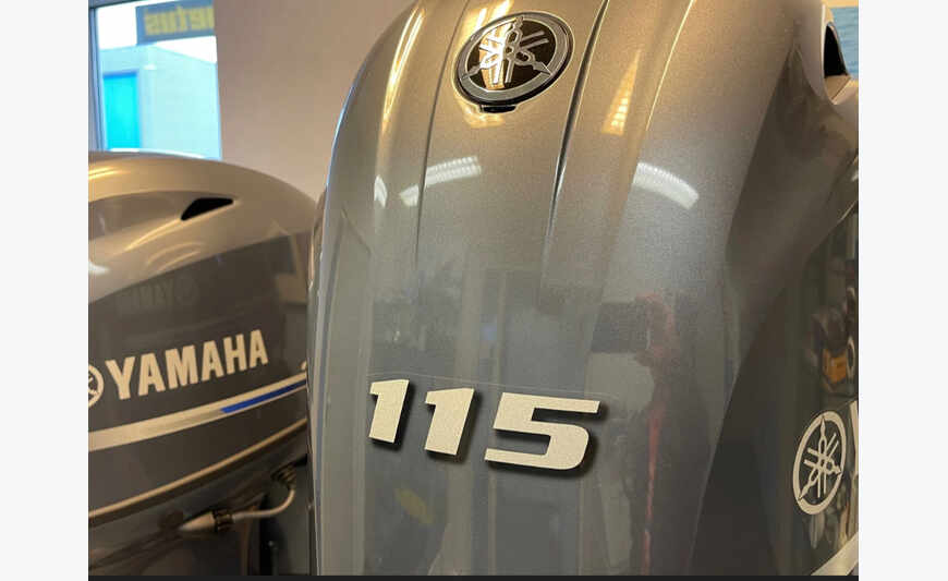 Used Yamaha 115 HP 4 Stroke Outboard Motor Engine
