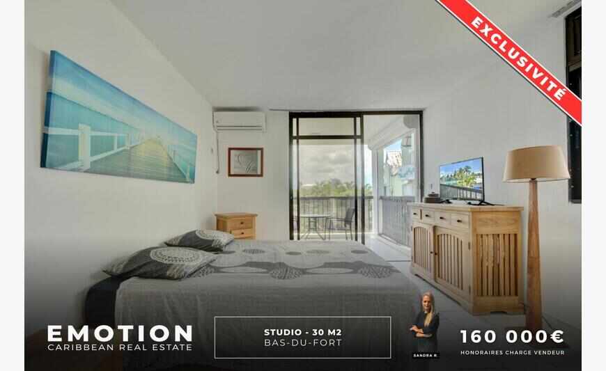 Studio - 30 m2- Bas Du Fort - Le Gosier