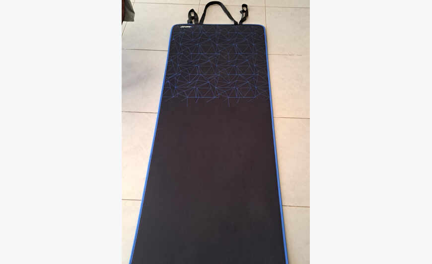 Avento Neopren Floor Mat 180 x 60 x 0.6 cm black